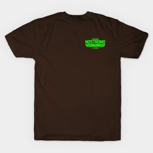 WeyLand -Yutani Nostromo green logo T-Shirt